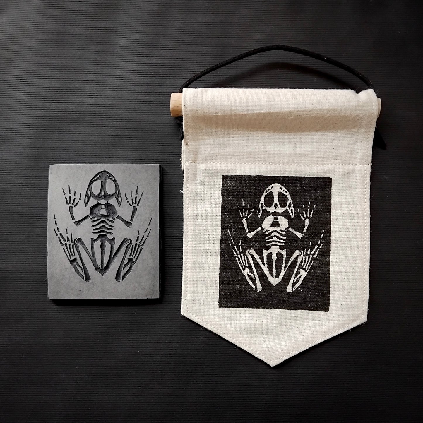 Handmade Printed Mini Wall Hanging