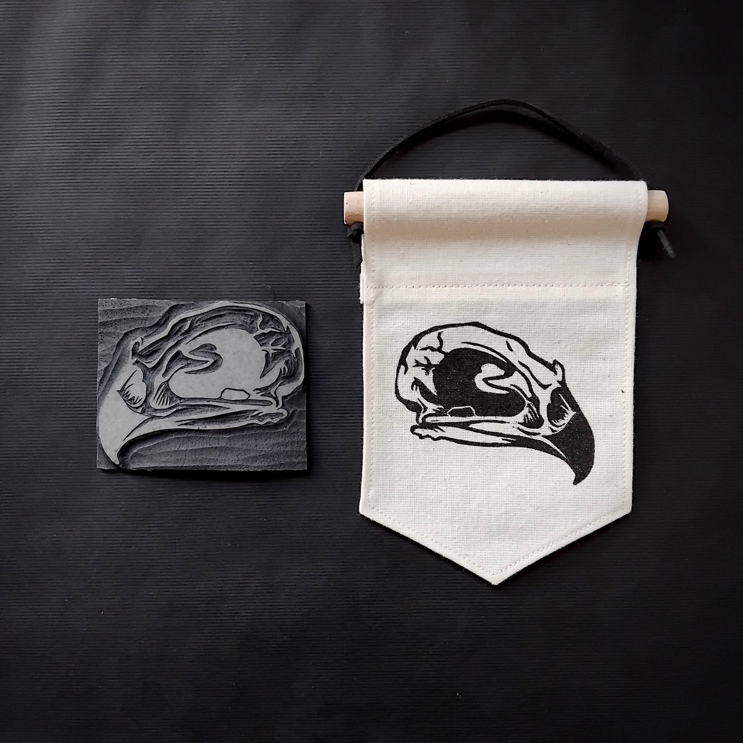 Handmade Printed Mini Wall Hanging