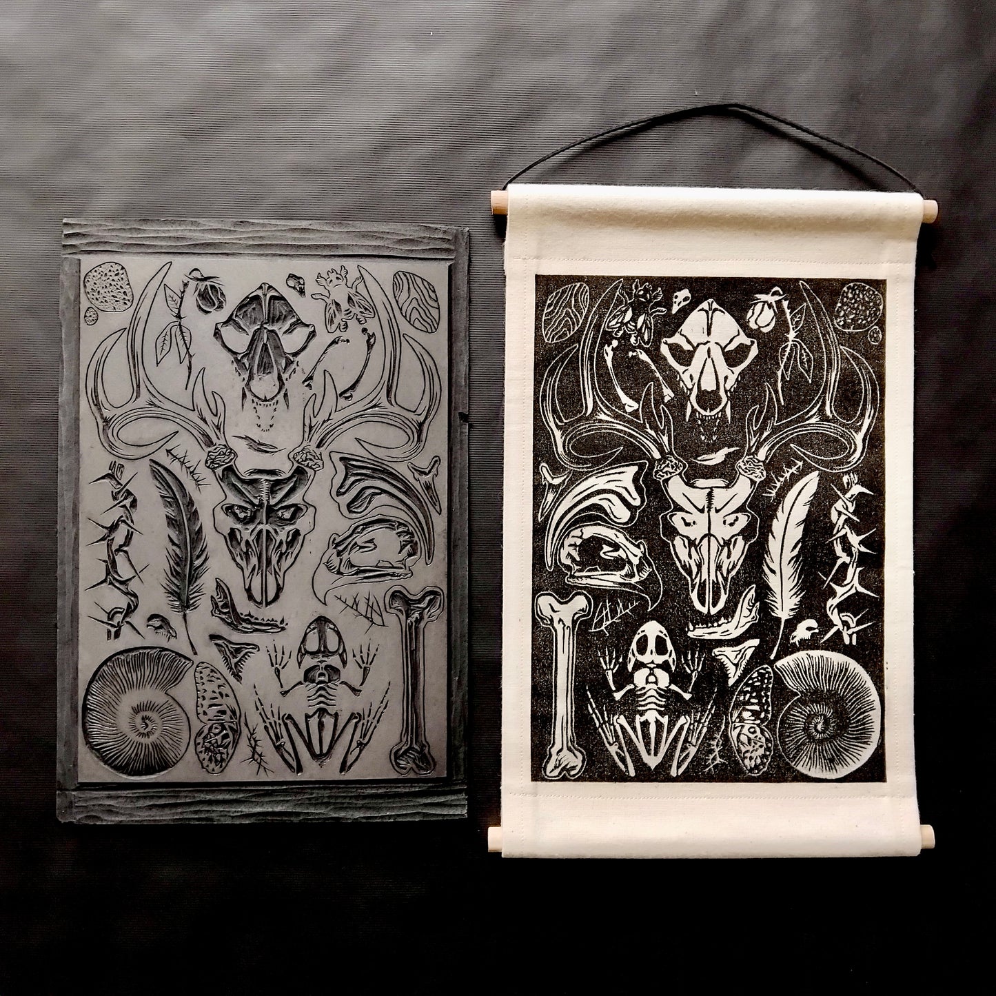Death & Decay Collection - Fabric Wall Hanging Banner