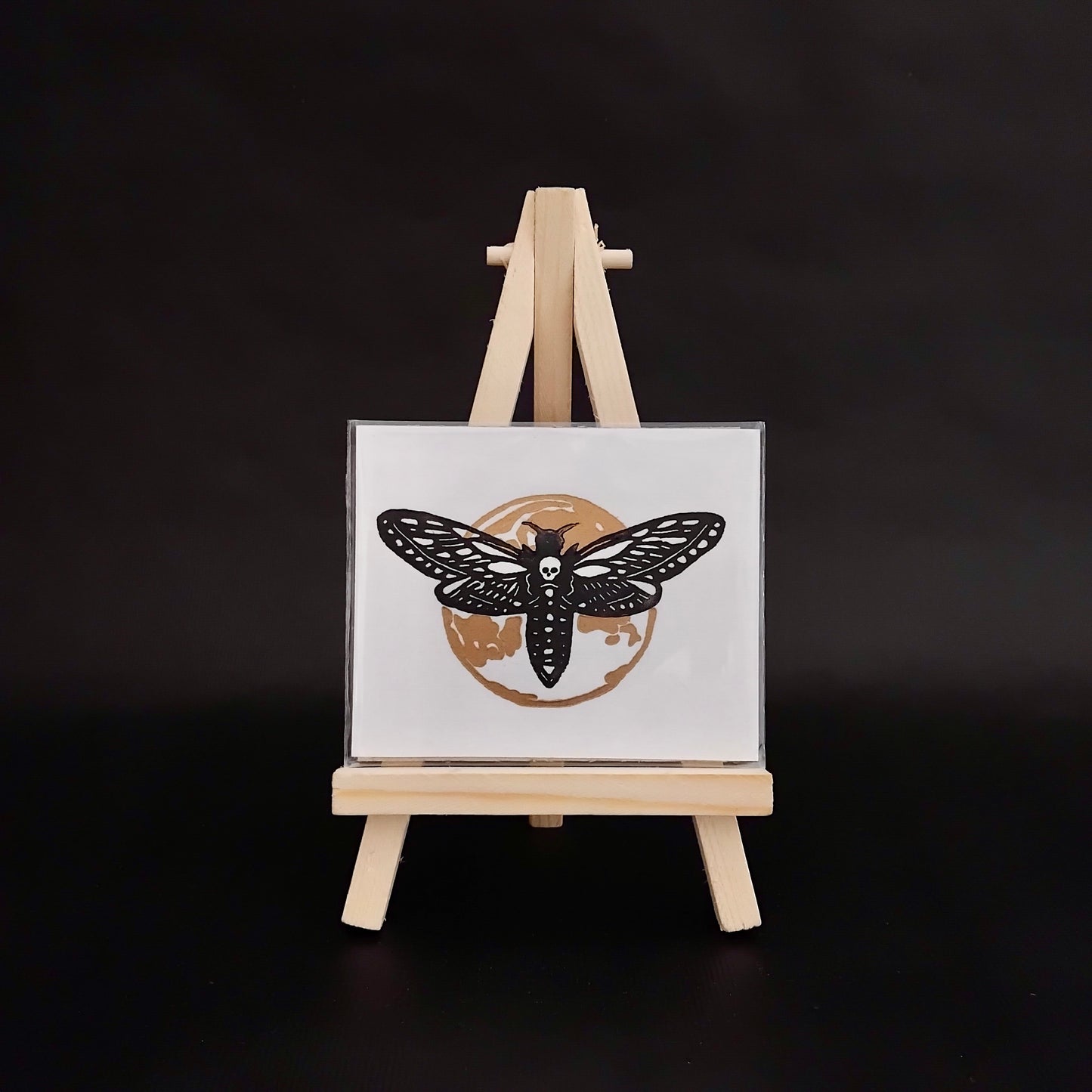 Mini Handprinted Lino Prints