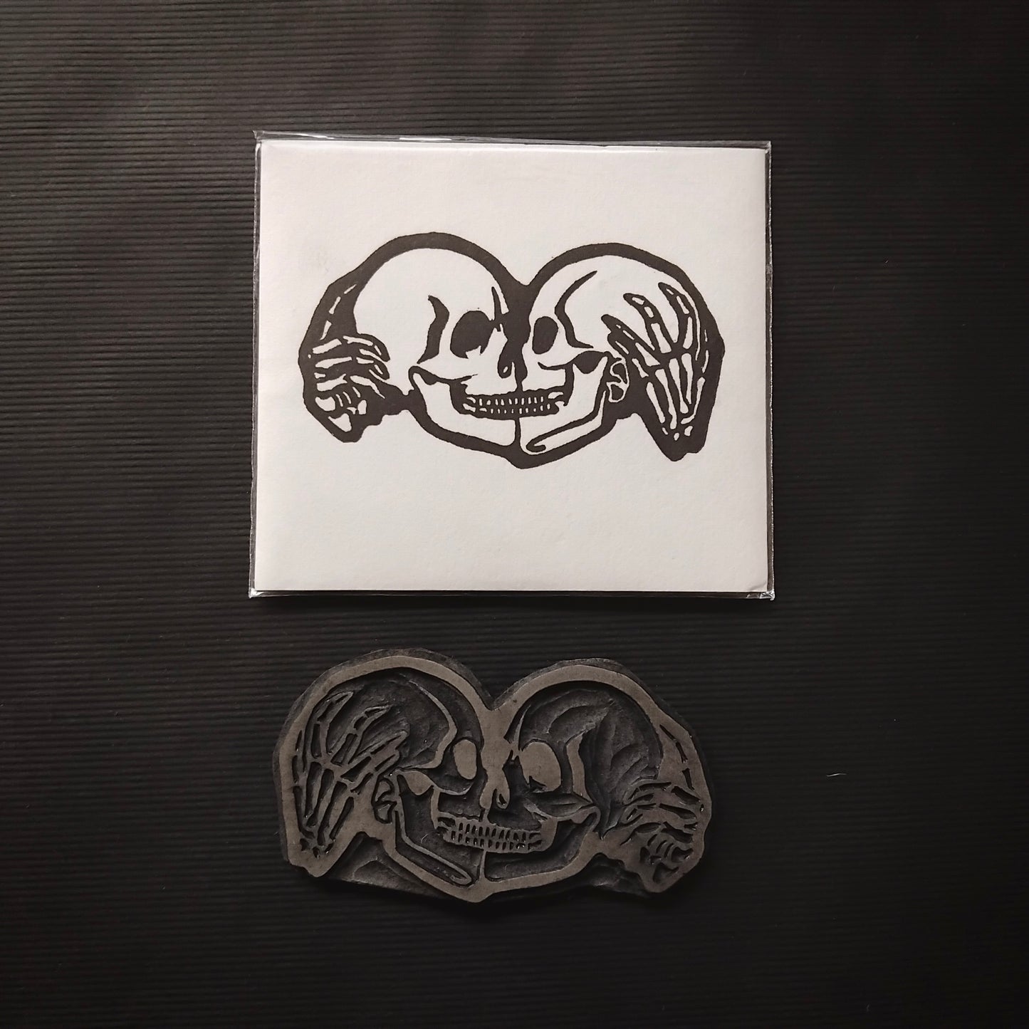 Mini Handprinted Lino Prints