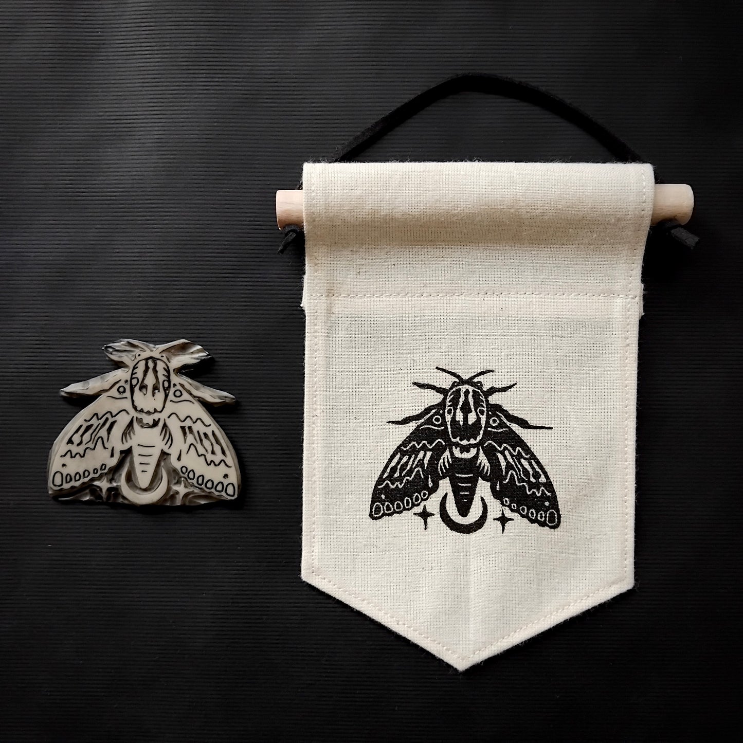 Handmade Printed Mini Wall Hanging