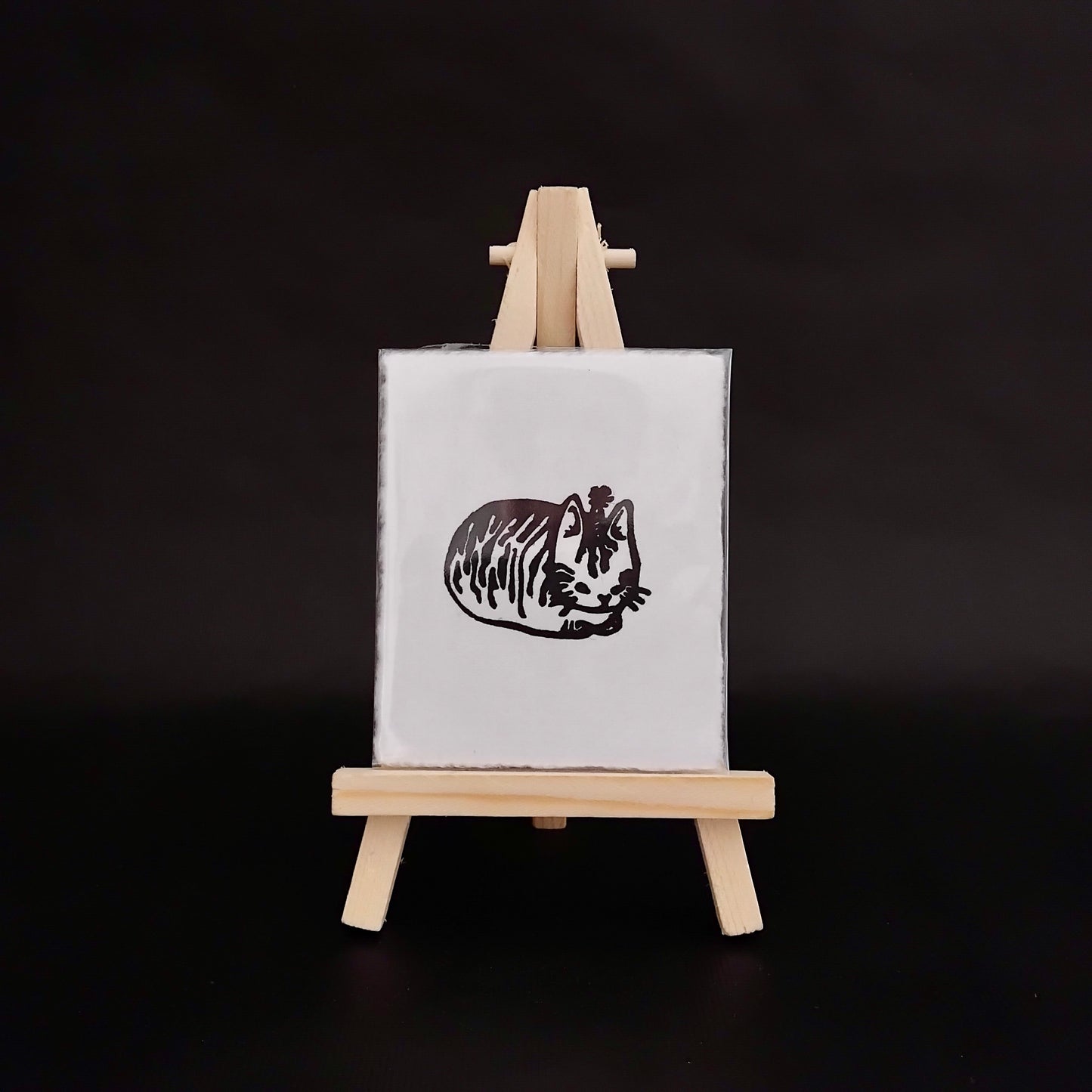 Mini Handprinted Lino Prints