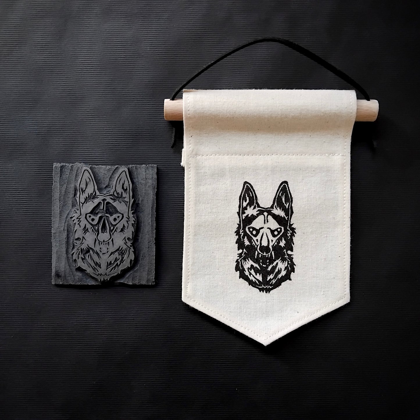 Handmade Printed Mini Wall Hanging