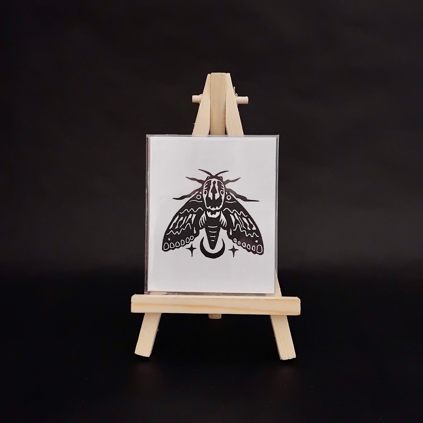 Mini Handprinted Lino Prints