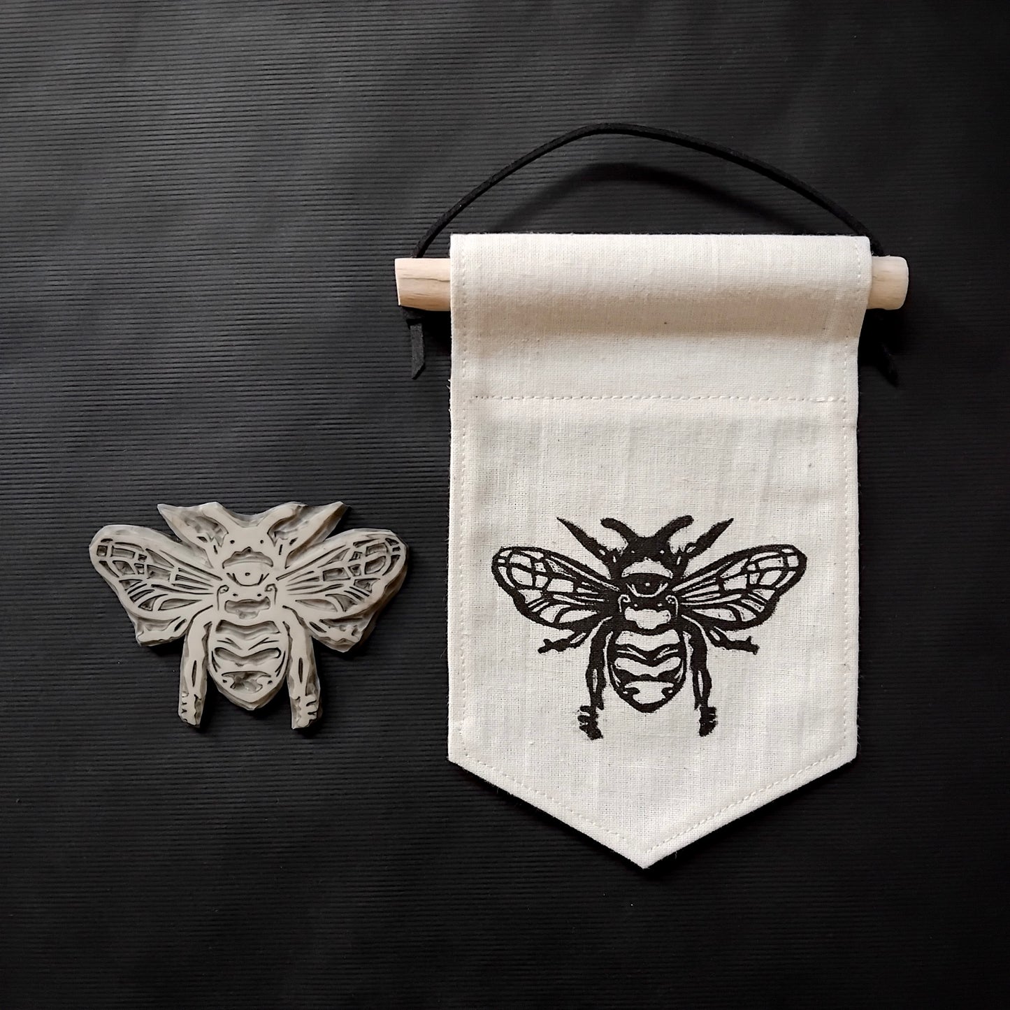 Handmade Printed Mini Wall Hanging