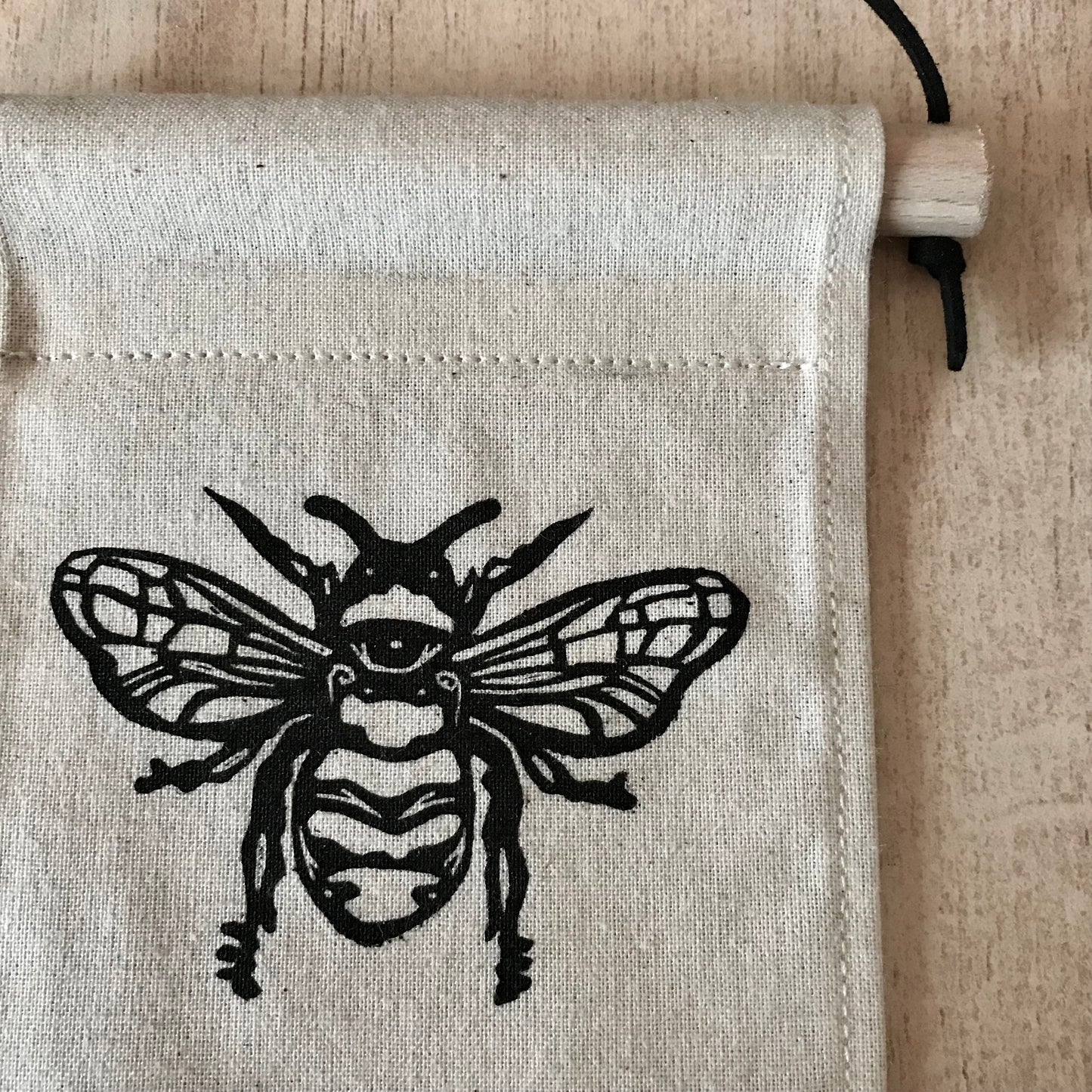 Fabric Wall Hanging Banner - Bee